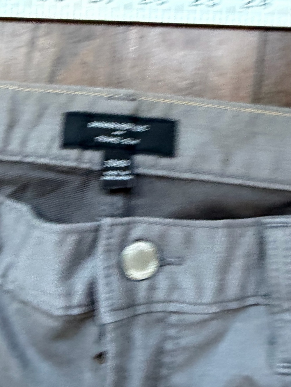 Banana Republic Chino Mens Pants 33x30 Gray - Picture 3 of 4